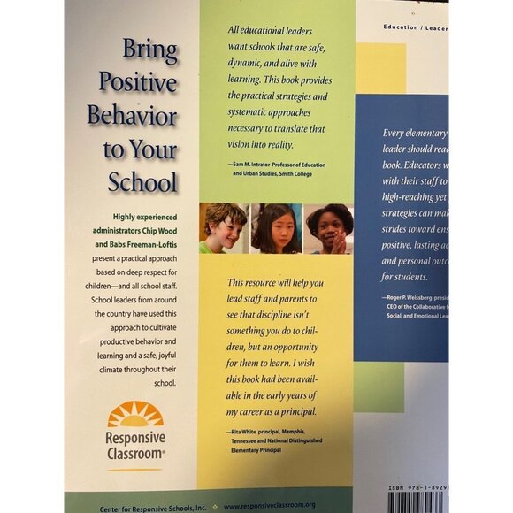 Responsive School Discipline Softback Book By Wood and Loftis - Picture 6 of 7